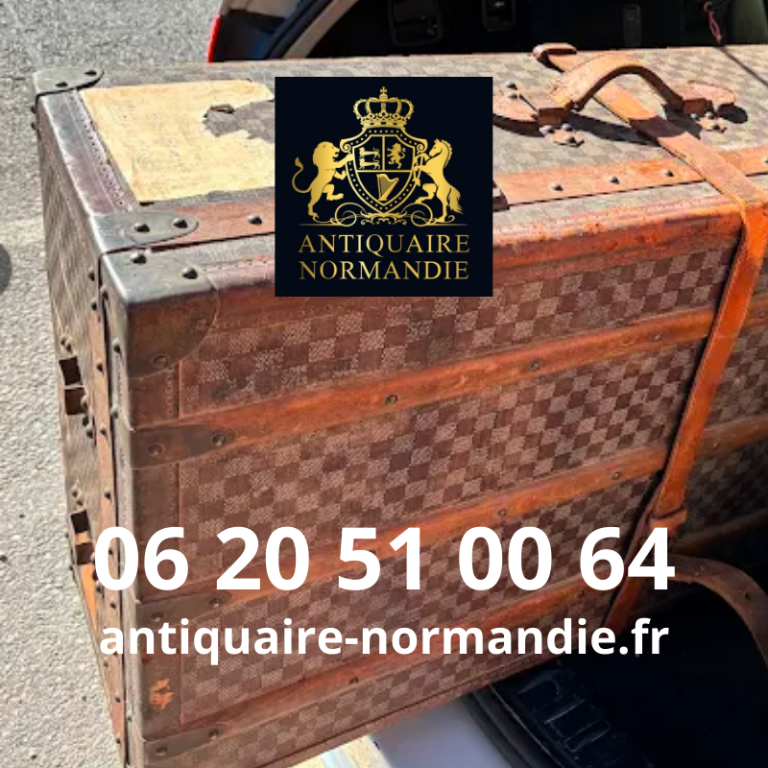 malle ancienne mobilier décoration bibelots reprise achat et vente objets anciens antiquités antiquaire Rouen Brocanteur Vide Grenier Rouen Alfred Mayer Meilleur Avis